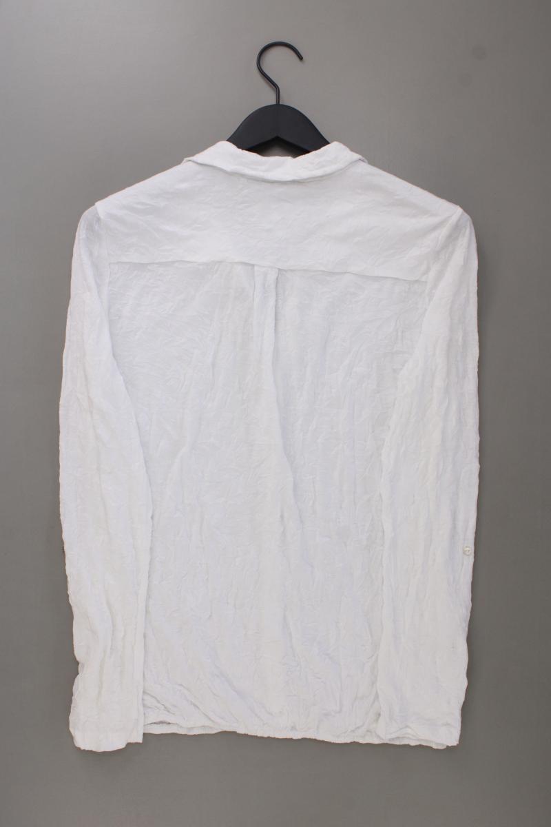 Tom Tailor Longsleeve-Shirt Gr. L Langarm weiß aus Polyester