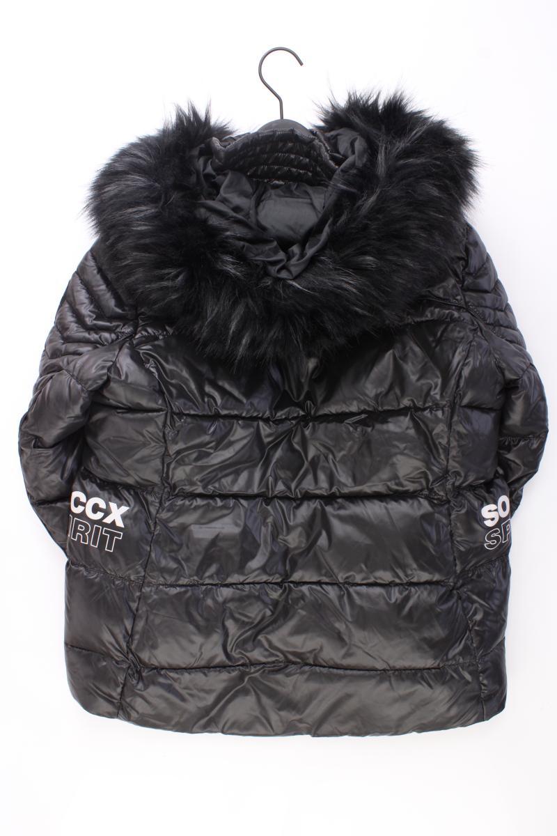 Soccx Kapuzenjacke Gr. 42 neuwertig schwarz aus Polyester
