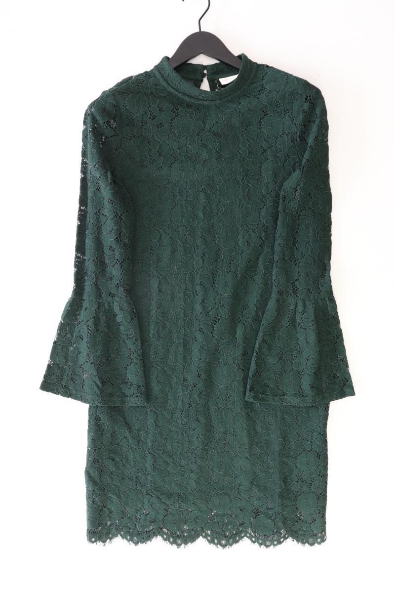 Vila Spitzenkleid Gr. M Langarm grün aus Polyester