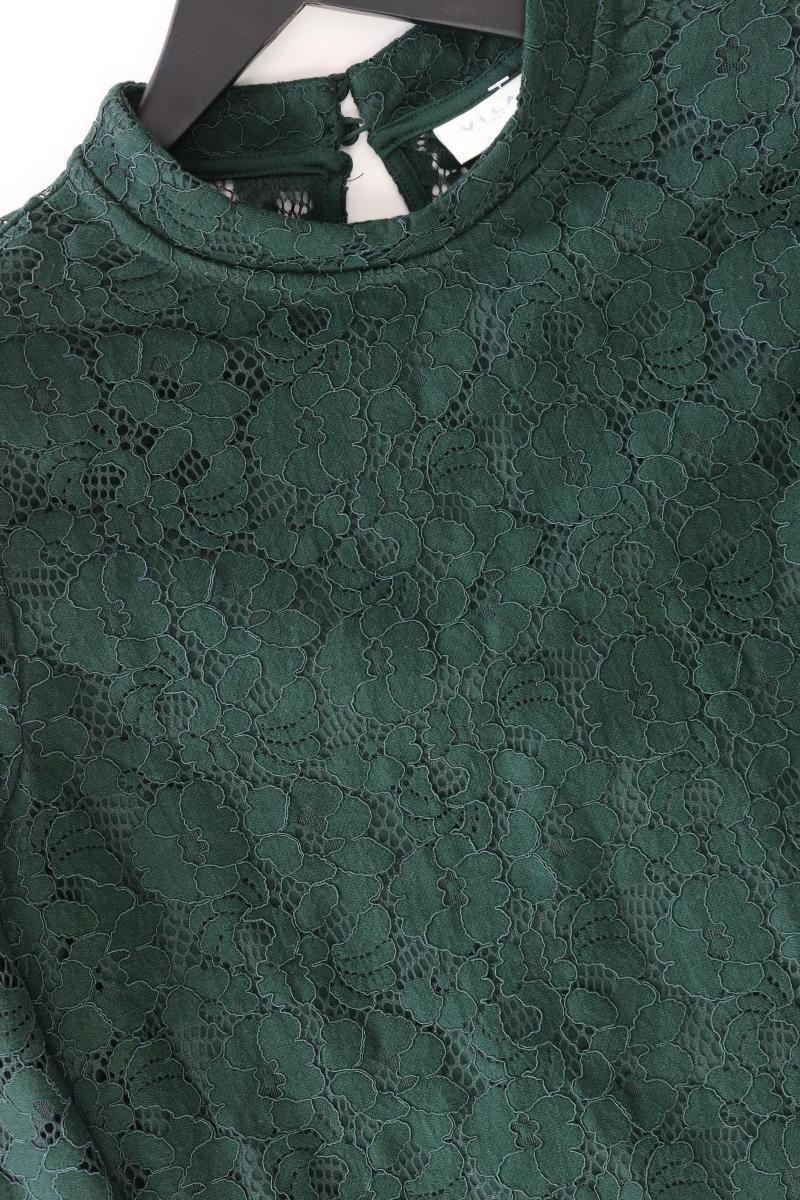 Vila Spitzenkleid Gr. M Langarm grün aus Polyester