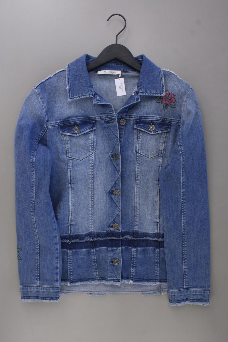 Monari Jeansjacke Gr. 44 blau