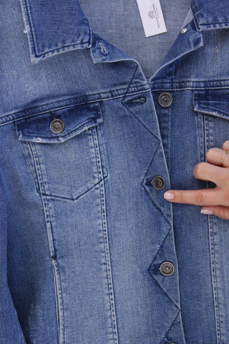 Monari Jeansjacke Gr. 44 blau
