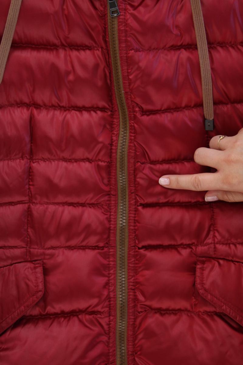 Marc Cain Daunenjacke Gr. 42 rot aus Polyamid