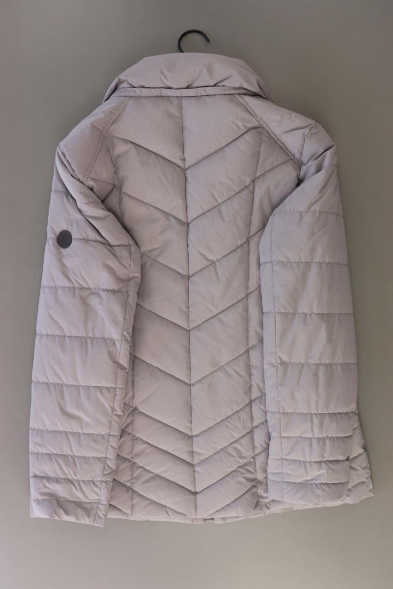 BARBARA LEBEK Winterjacke Gr. 40 grau aus Polyester