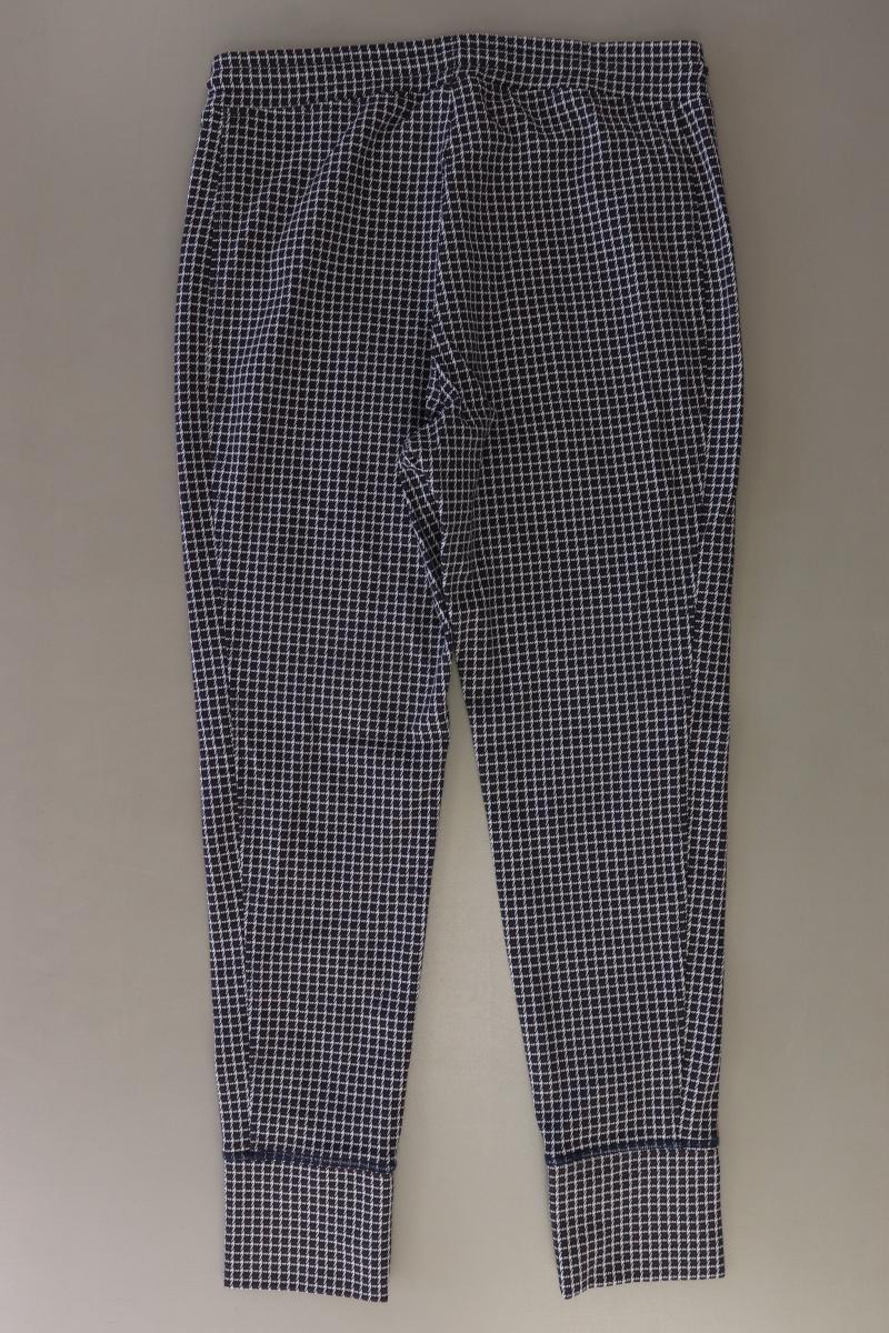 MAC Stoffhose Gr. 36 hahnentritt blau aus Polyamid