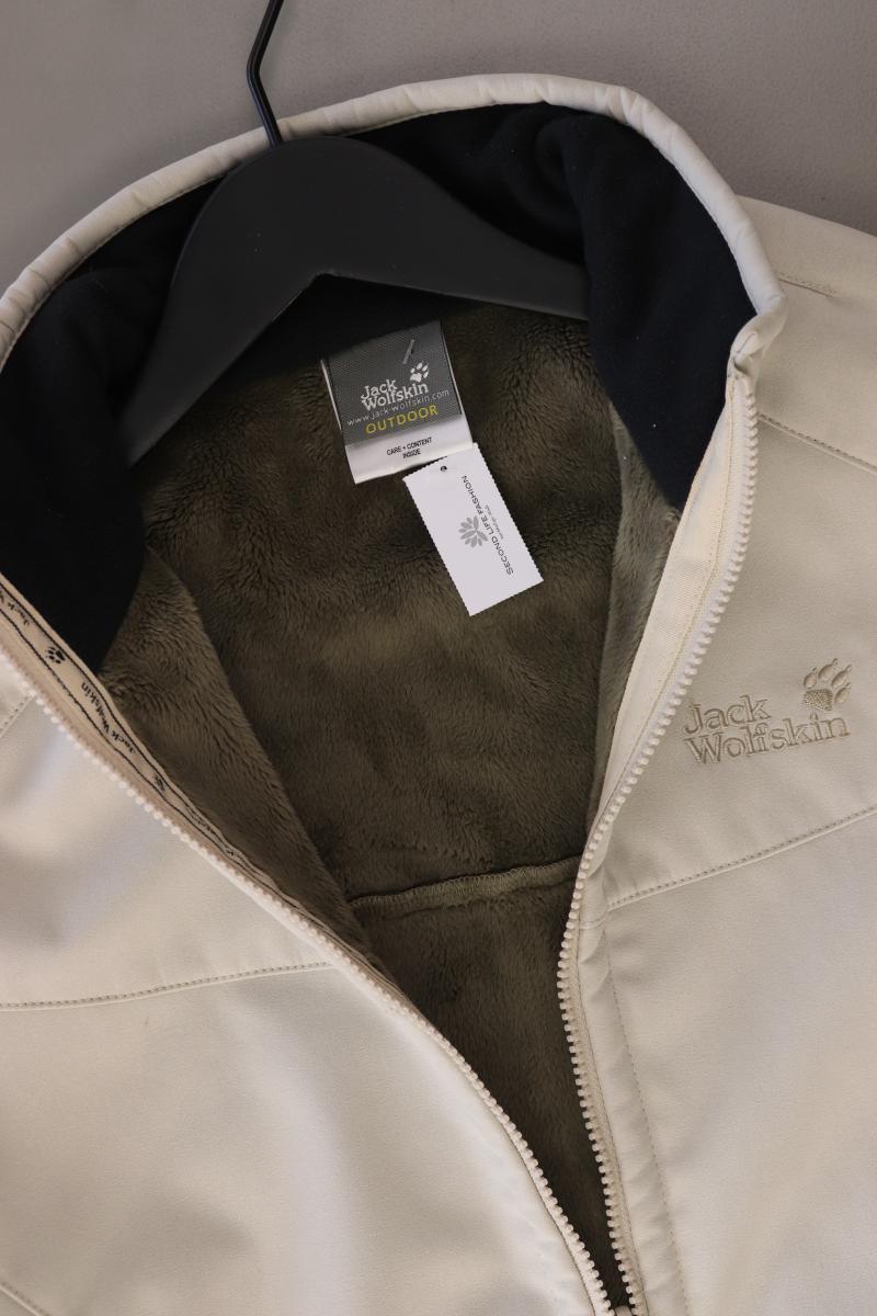 Jack Wolfskin Softshelljacke Gr. M creme aus Polyester