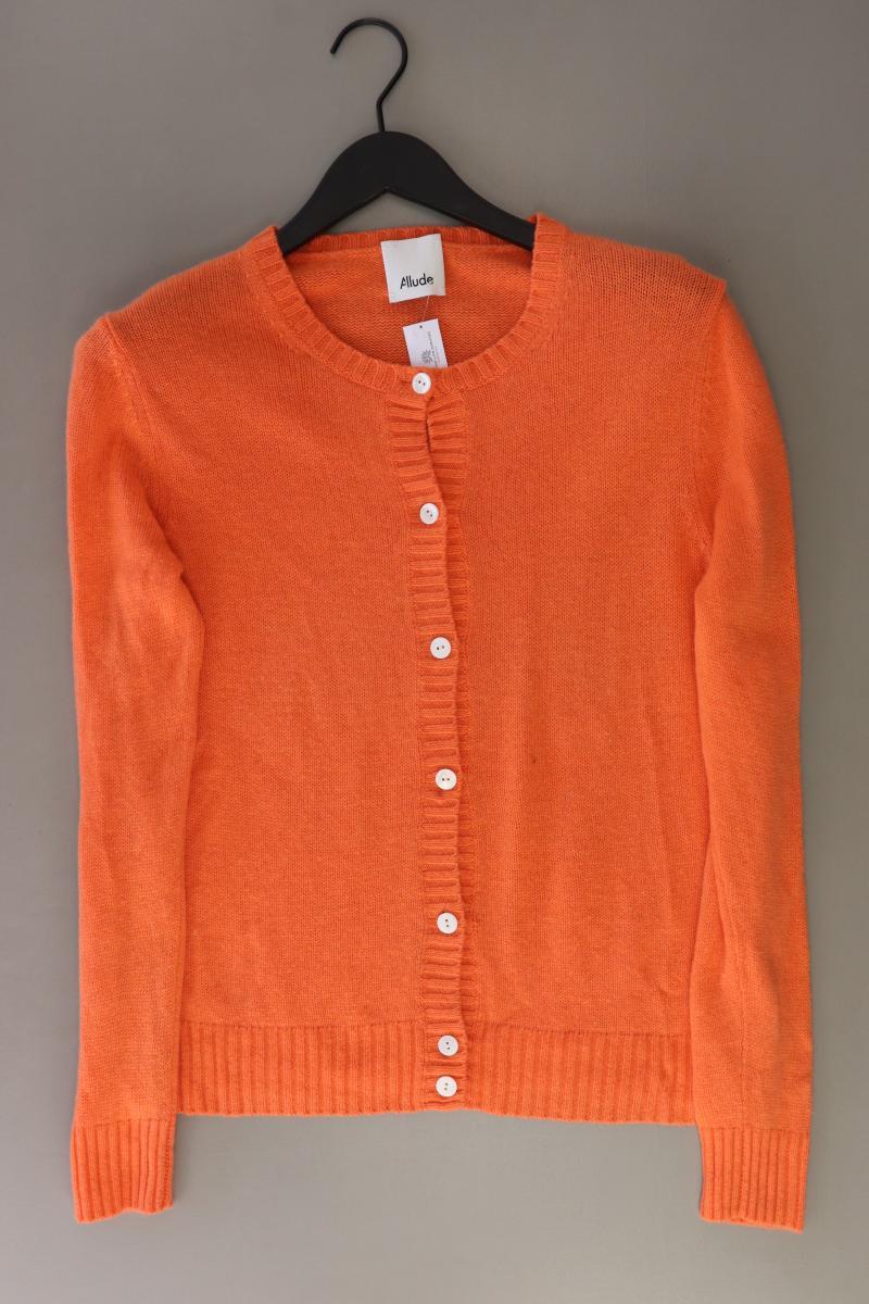 Allude Strickjacke Gr. XL Langarm orange