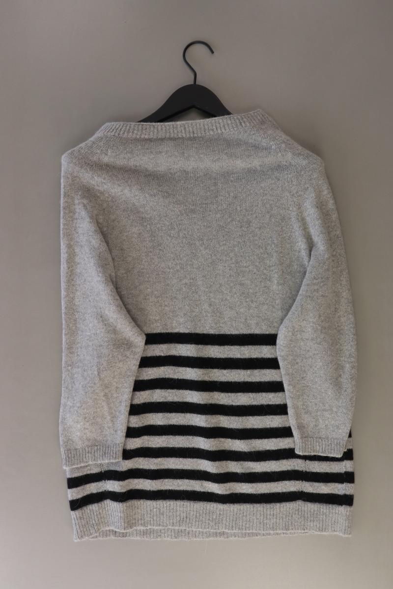Woolrich Feinstrickpullover Gr. S gestreift grau