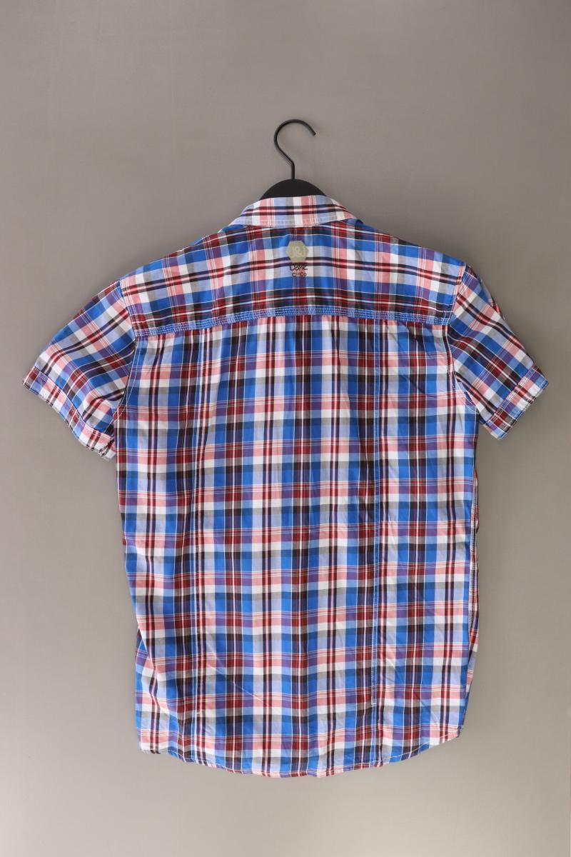 Jack & Jones Karohemd für Herren Gr. S kariert Kurzarm blau aus Baumwolle