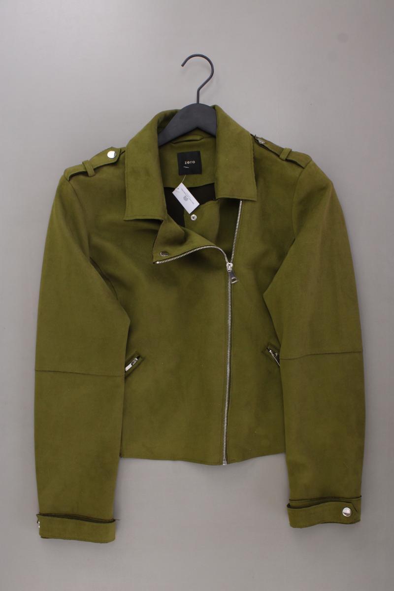Zero Classic Jacke Gr. 44 neuwertig grün aus Polyester