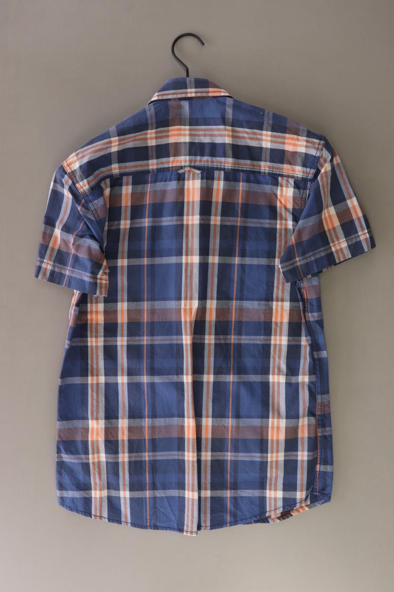 Jack & Jones Karohemd für Herren Gr. S kariert Kurzarm blau aus Baumwolle
