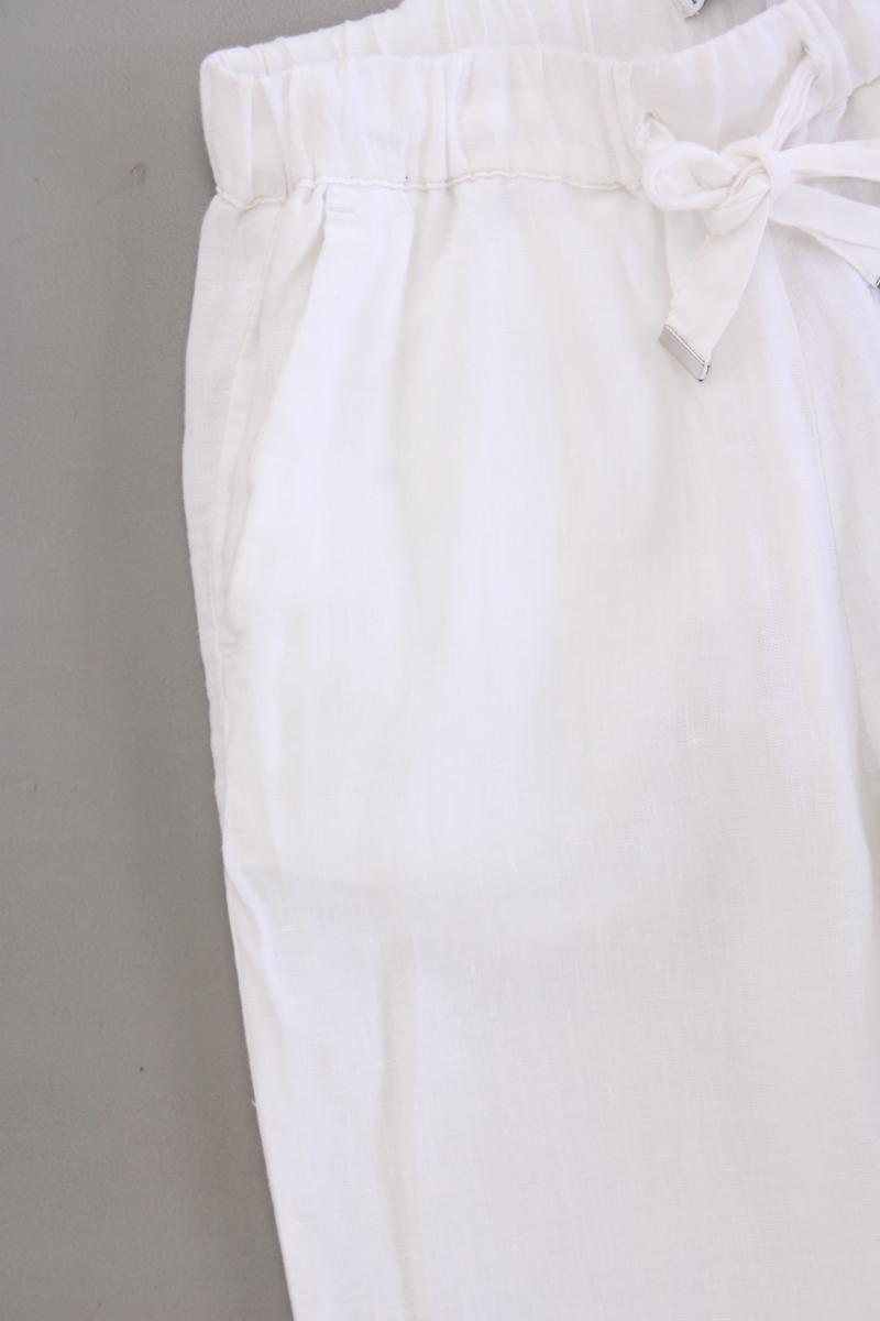 Mango Leinenhose Gr. XS weiß