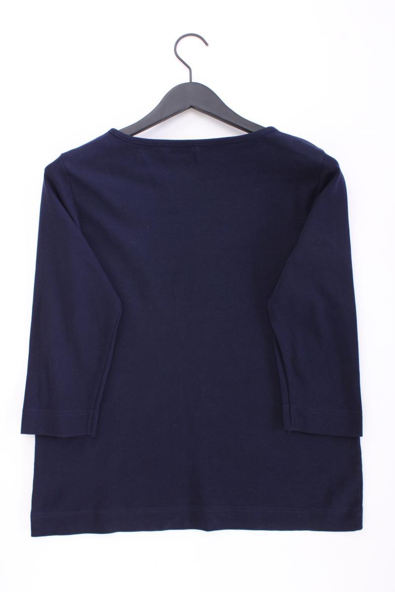 Adagio Classic Shirt Gr. 42 3/4 Ärmel blau aus Baumwolle