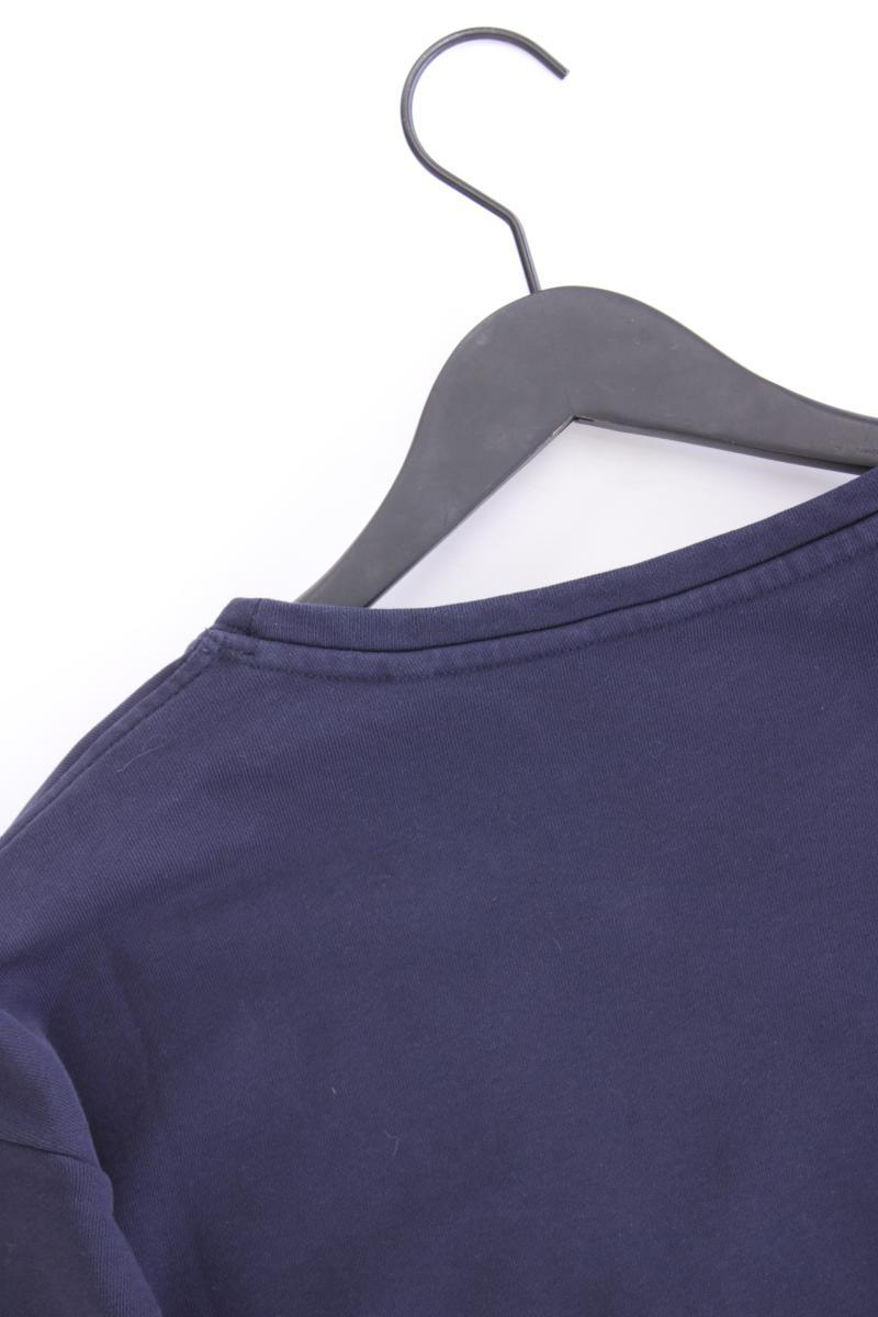 Gant Langarmpullover für Herren Gr. S blau aus Baumwolle