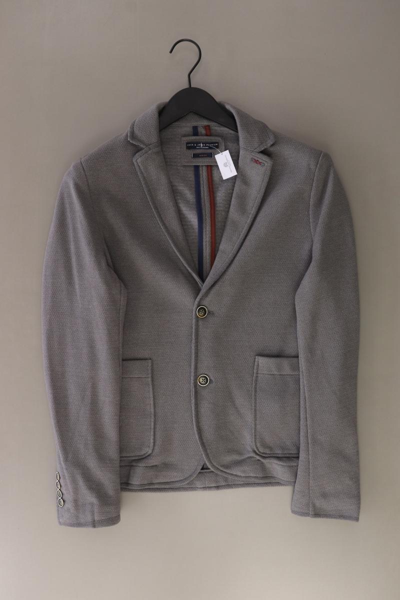 Jack & Jones Jerseysakko für Herren Gr. M grau aus Baumwolle