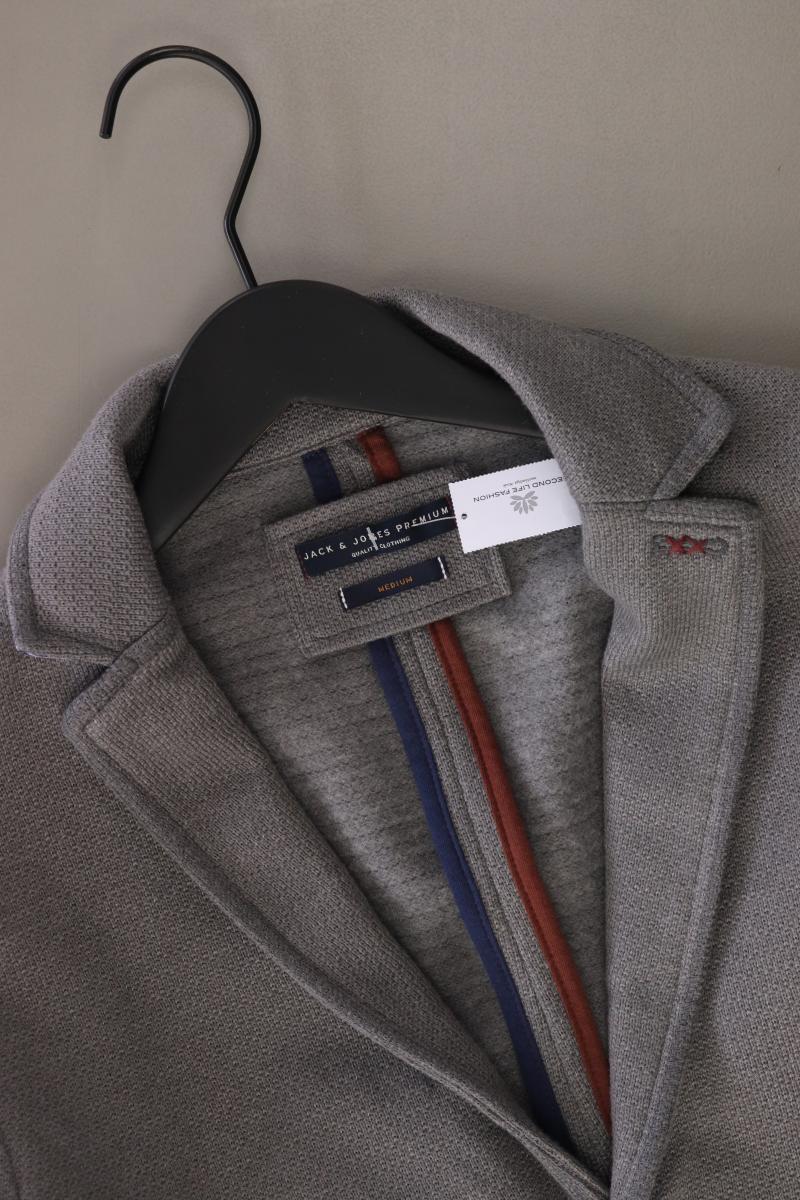 Jack & Jones Jerseysakko für Herren Gr. M grau aus Baumwolle