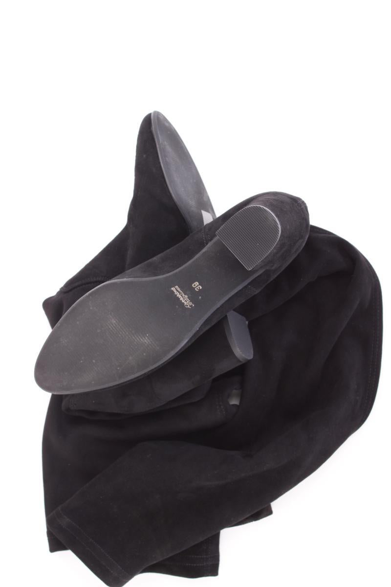 andrea puccini Overknee Stiefel Gr. 39 neu mit Etikett schwarz