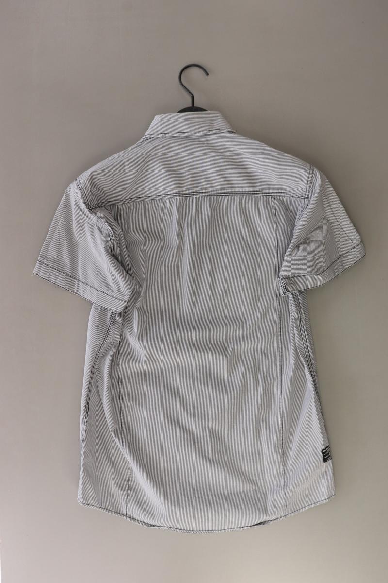 Jack & Jones Kurzarmhemd für Herren Gr. S grau aus Baumwolle