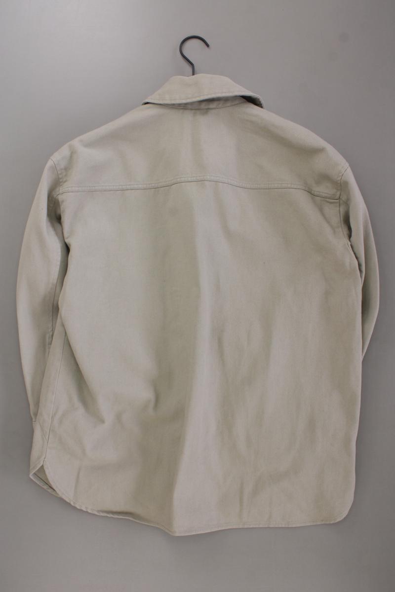 H&M Oversize Hemdjacke Gr. S neu mit Etikett grün aus Baumwolle