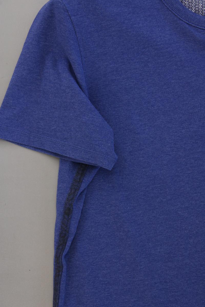 s.Oliver T-Shirt für Herren Gr. L Kurzarm blau aus Baumwolle
