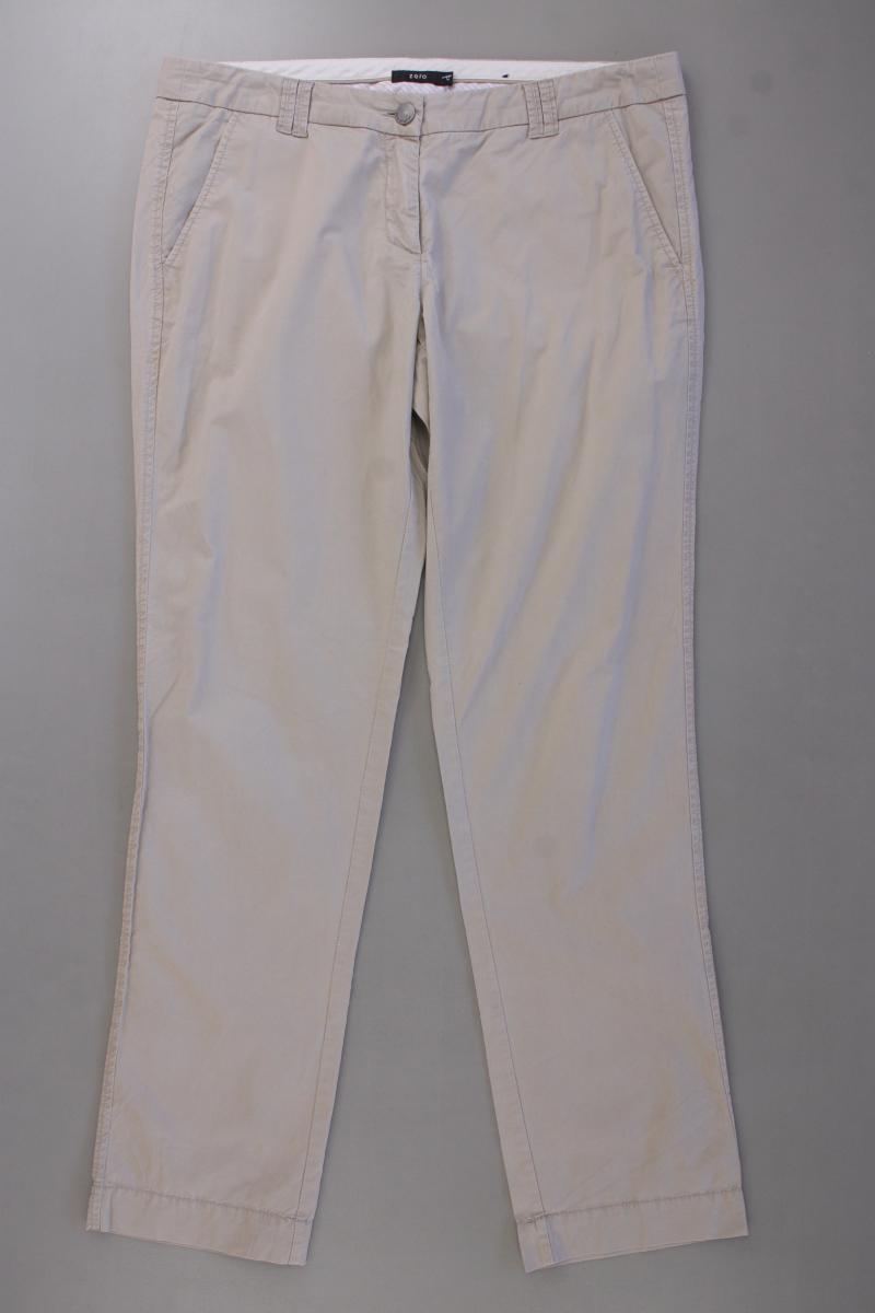 Zero Chinohose Gr. 42 grau aus Baumwolle