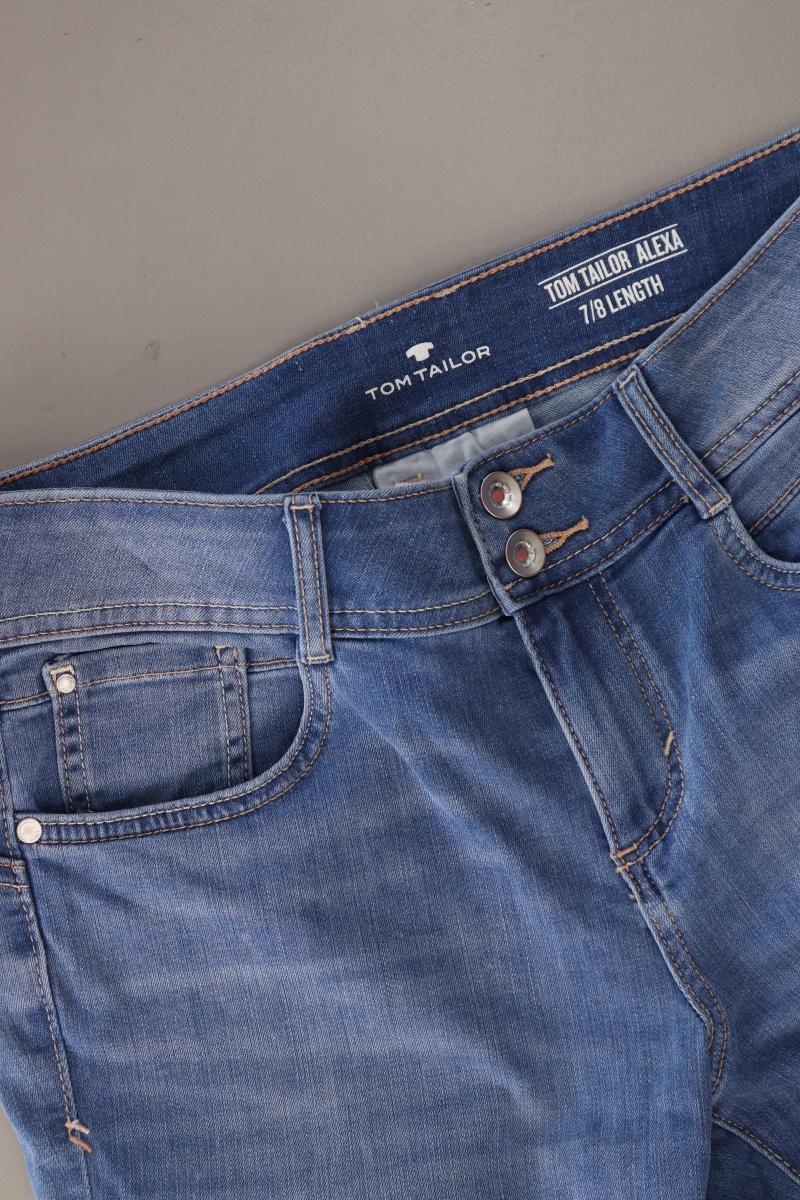 Tom Tailor Straight Jeans Gr. W30 Modell Alexa blau aus Baumwolle