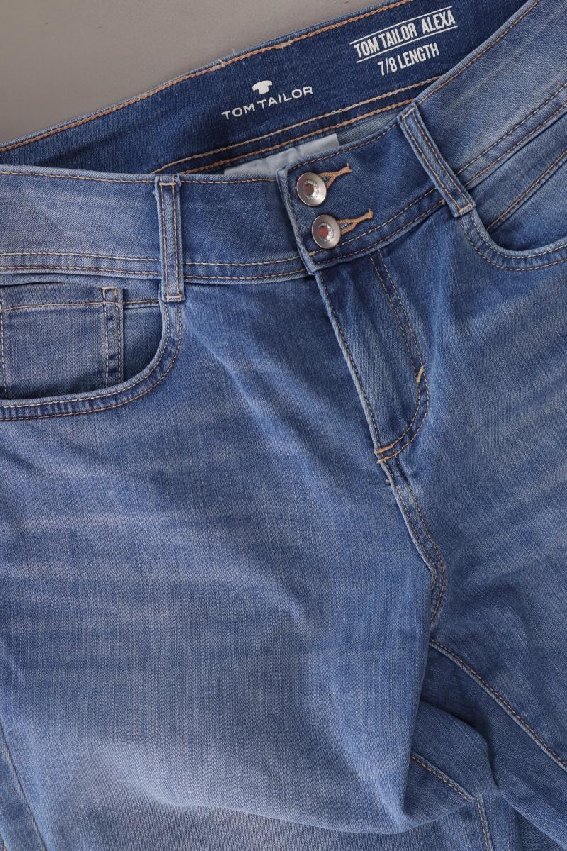 Tom Tailor Straight Jeans Gr. W30 Modell Alexa blau aus Baumwolle