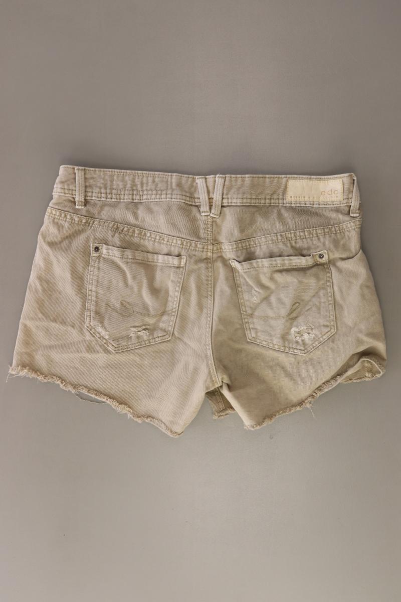 edc by Esprit Hotpants Gr. W30 braun aus Baumwolle