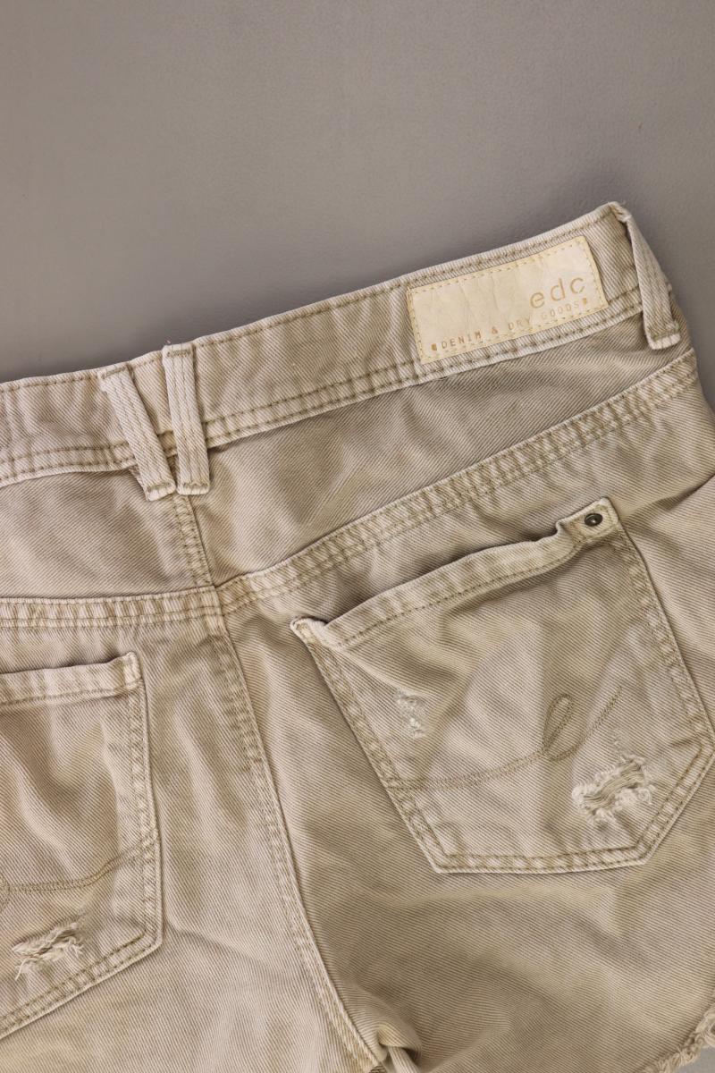 edc by Esprit Hotpants Gr. W30 braun aus Baumwolle
