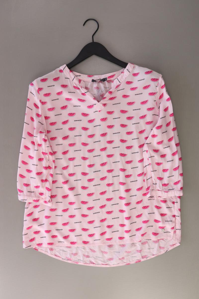 Cecil Regular Bluse Gr. L 3/4 Ärmel rosa aus Viskose