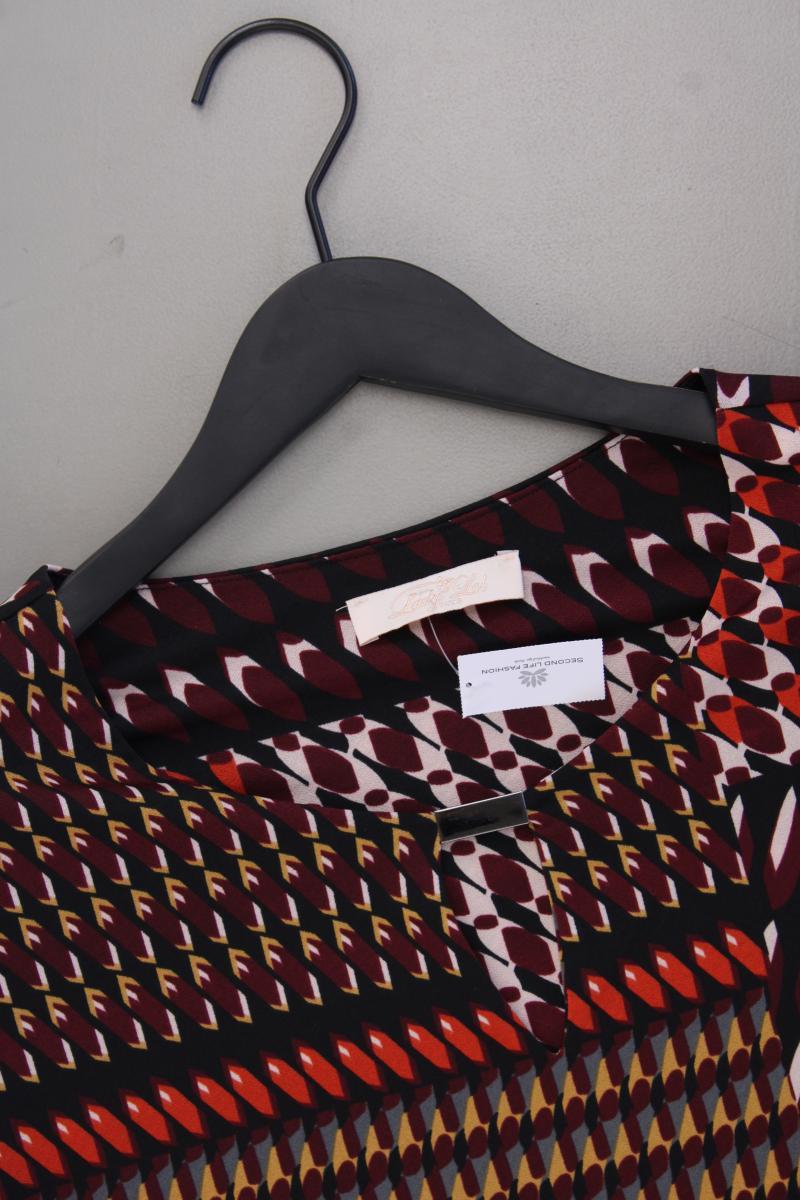 Lady Lol Paris Kleid Gr. M geometrisches Muster neuwertig Kurzarm mehrfarbig