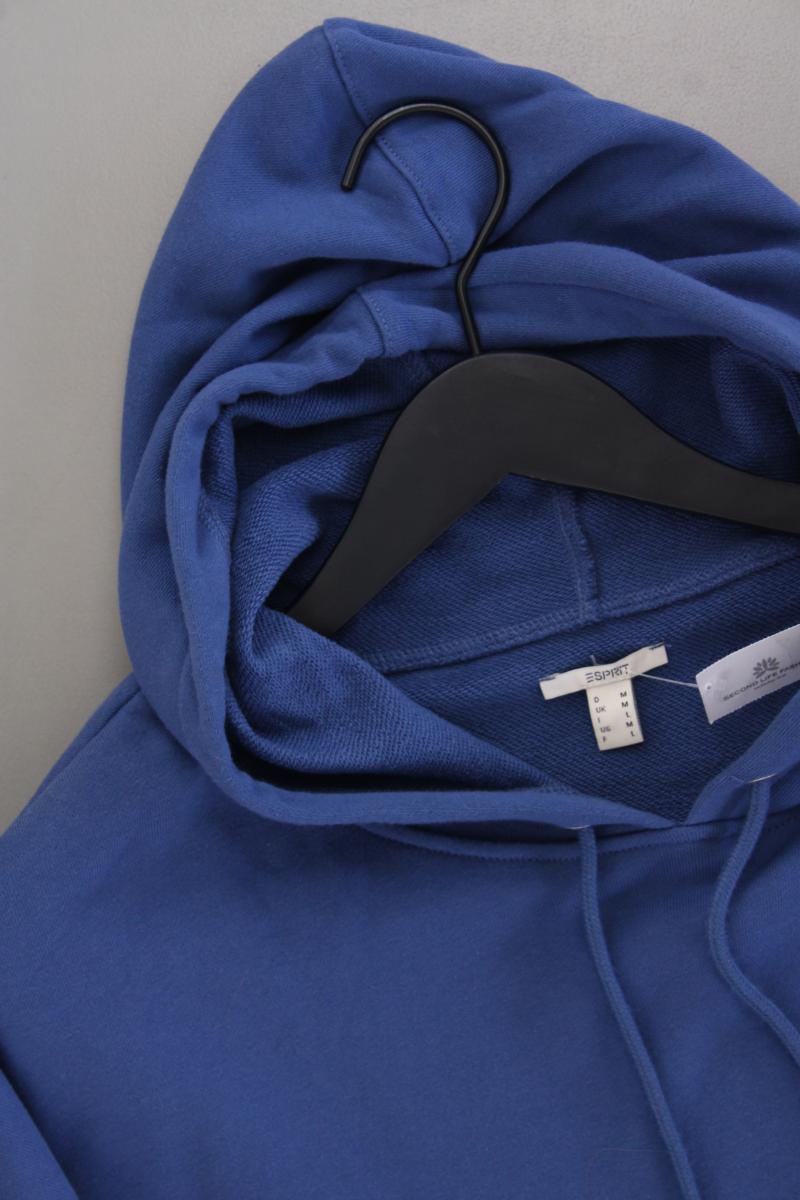 Esprit Hoodie Gr. M blau aus Baumwolle