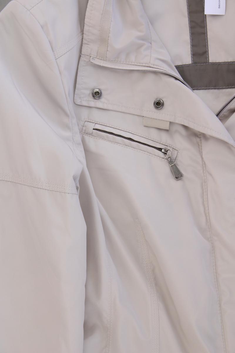 GINA S Übergangsjacke Gr. 44 neuwertig grau aus Polyester