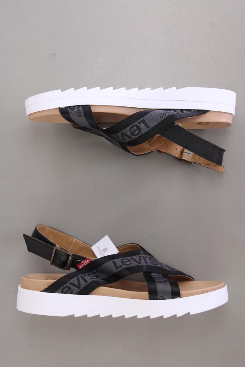 Levi's Sandalen Gr. 38 schwarz