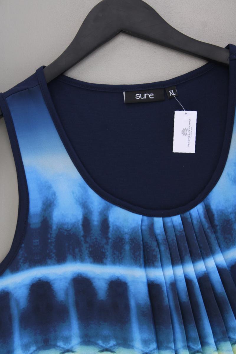Sure Trägertop Gr. XL neuwertig blau aus Polyester