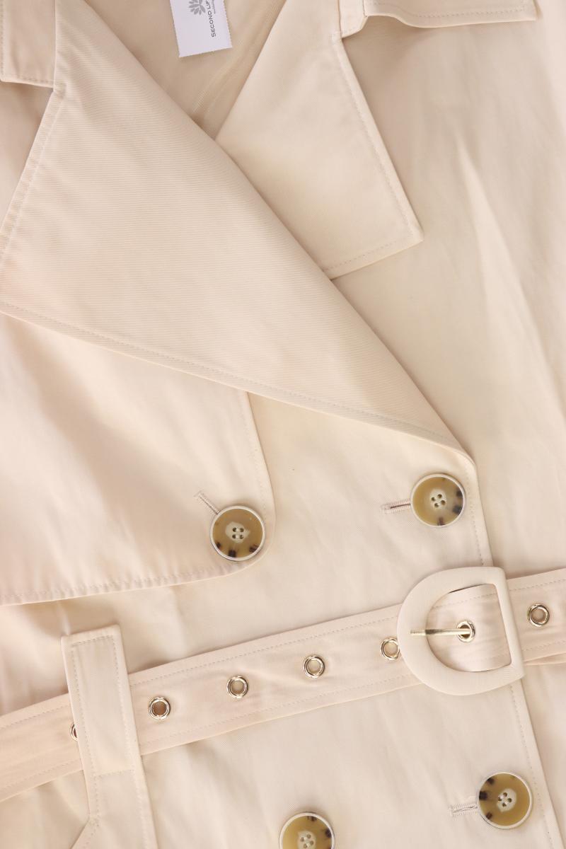 s.Oliver Regular Weste Gr. 44 creme aus Baumwolle