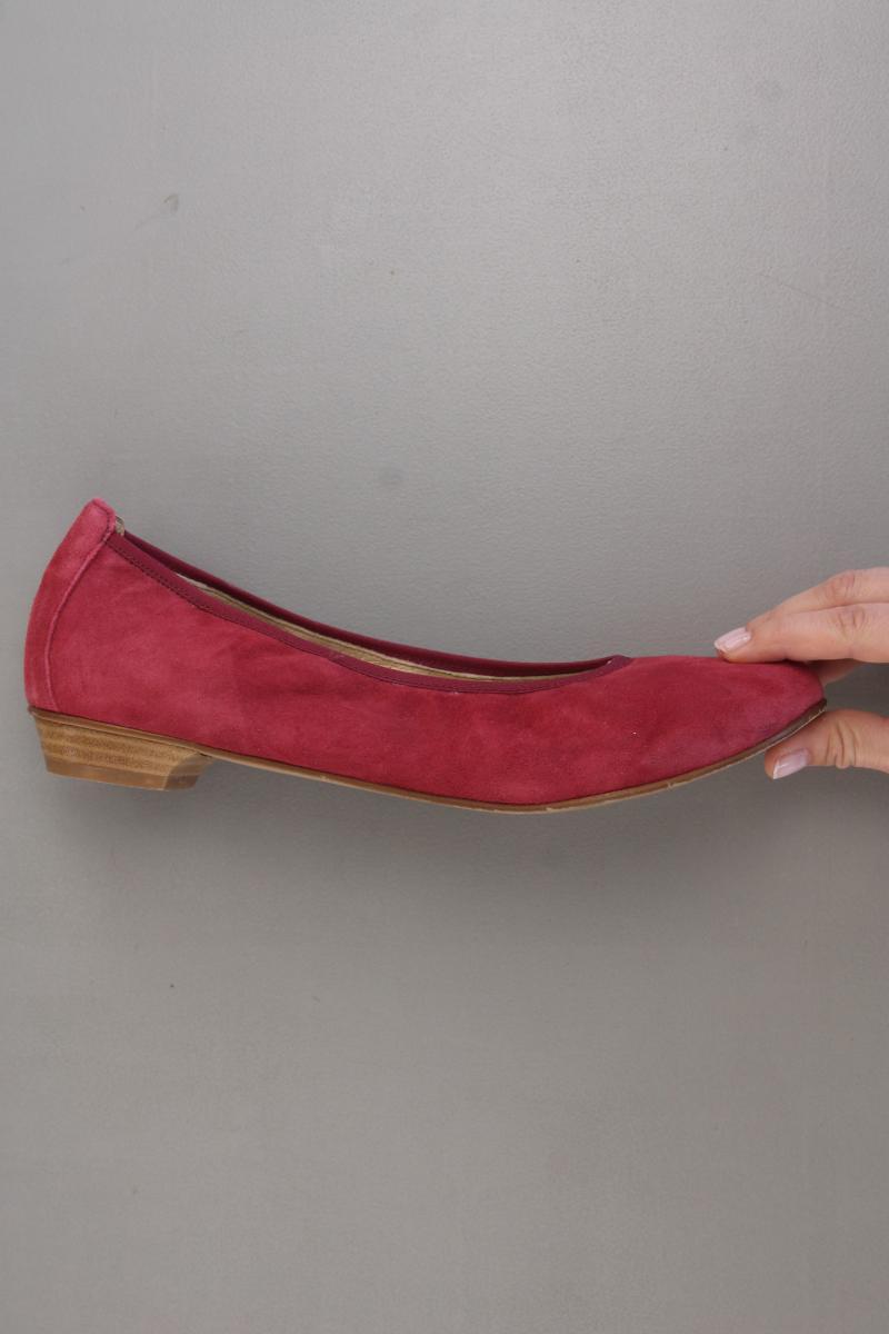 Lashoe Ballerinas Gr. 41 rot aus Leder