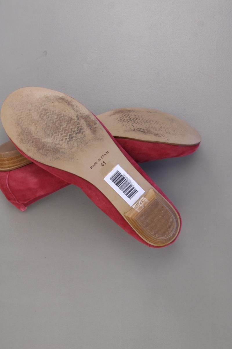 Lashoe Ballerinas Gr. 41 rot aus Leder