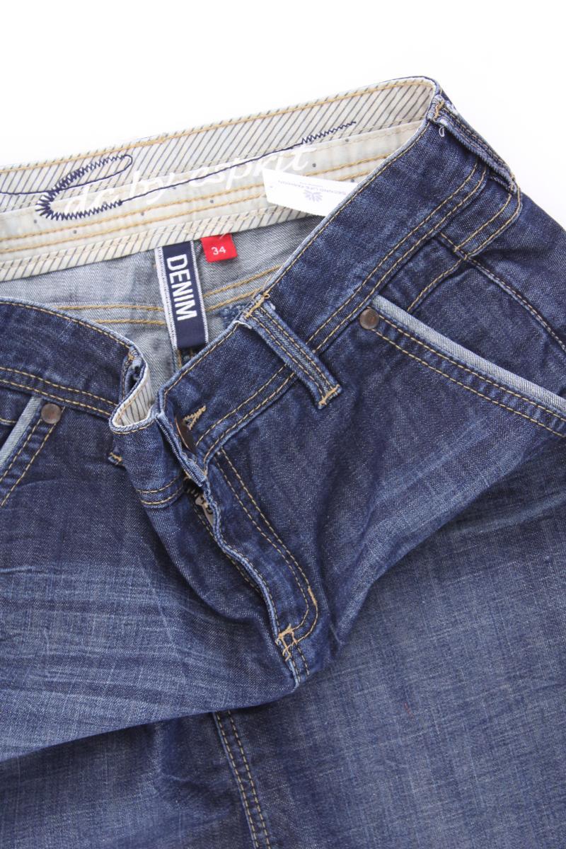 edc by Esprit Jeansrock Gr. 34 blau aus Baumwolle