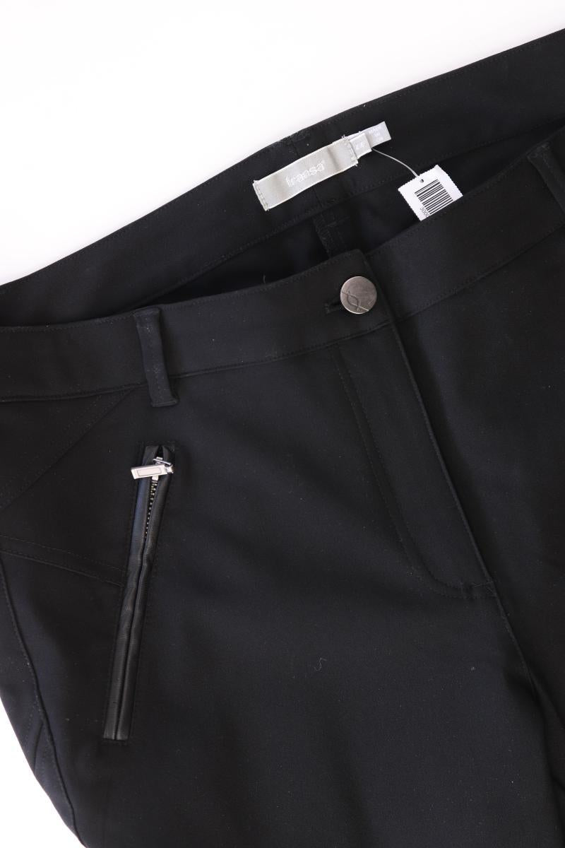 Fransa Stoffhose Gr. 44 schwarz aus Polyester