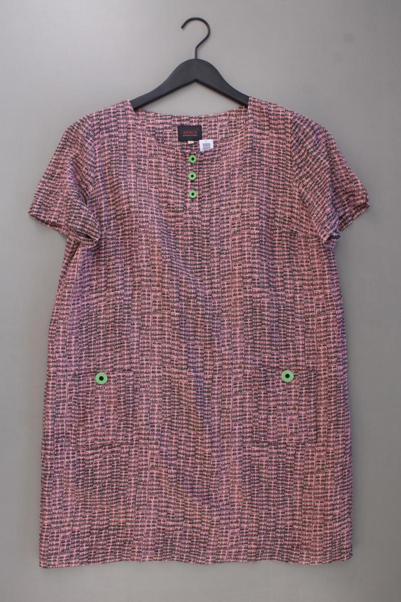 Avoca Kurzarmkleid mit Seide Gr. M neuwertig rosa aus Baumwolle