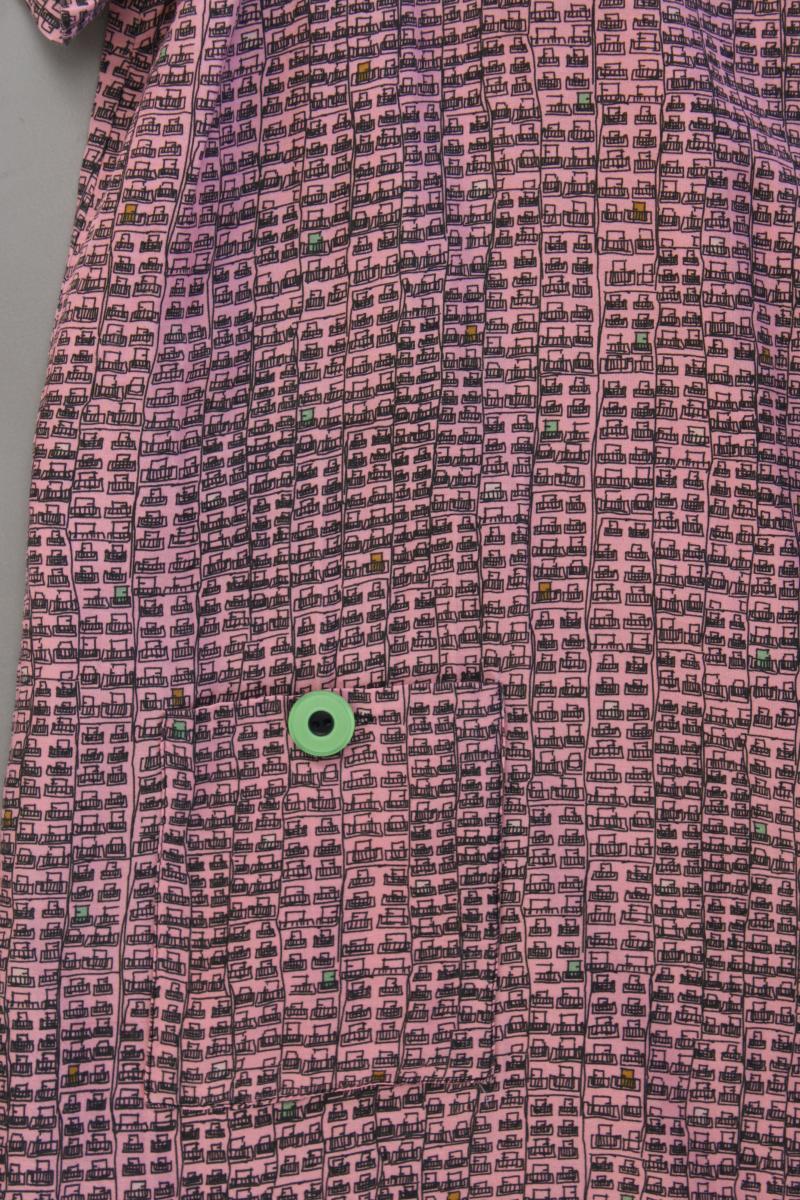 Avoca Kurzarmkleid mit Seide Gr. M neuwertig rosa aus Baumwolle
