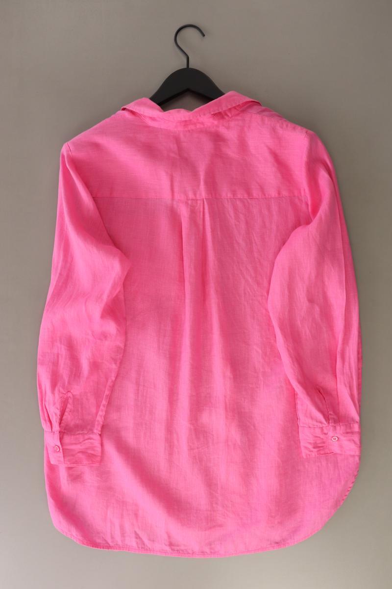 s.Oliver Leinenbluse Gr. 44 neuwertig Langarm pink