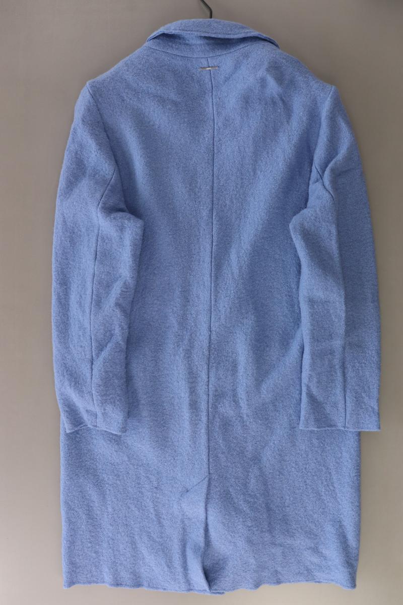 s.Oliver Regular Mantel Gr. 44 blau aus Viskose