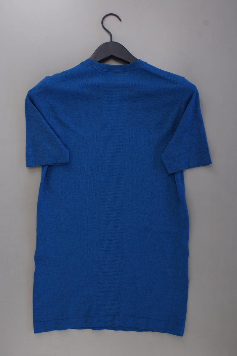 Asics Sportshirt für Herren Gr. M neuwertig Kurzarm blau