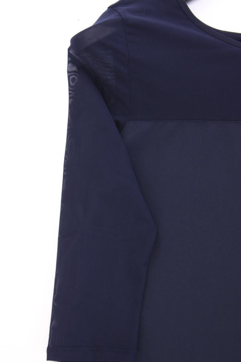 s.Oliver Black Label Classic Shirt Gr. 36 3/4 Ärmel blau aus Viskose