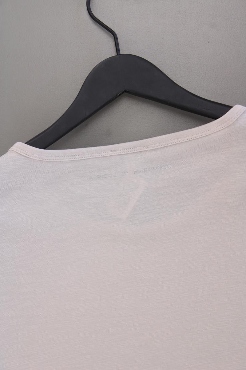 Street One T-Shirt Gr. 38 Kurzarm creme
