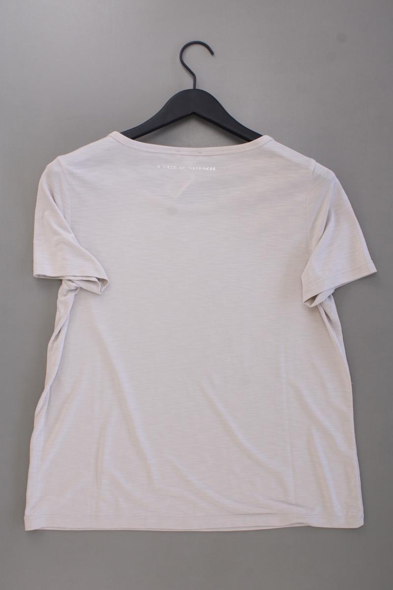 Street One T-Shirt Gr. 38 Kurzarm creme