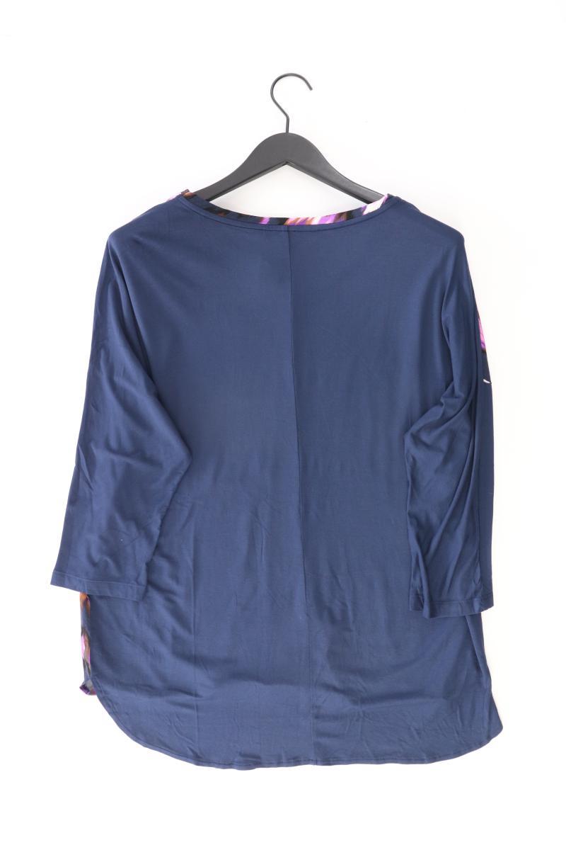 Street One Oversize-Bluse Gr. 42 3/4 Ärmel blau aus Viskose