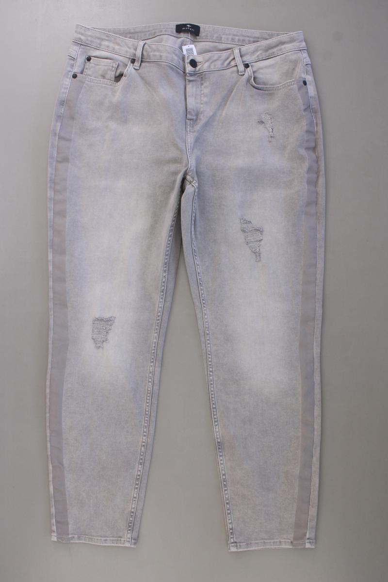 Monari Skinny Jeans Gr. 46 grau